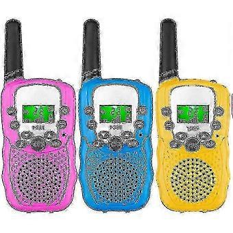 2026 New 2 Pack Kids Walkie Talkie 3 Mile Long Range, With Backlit Lcd Flashlight For Kids Ages 3-12, 2-way Radio Toys For Boys And Girls_fusmg