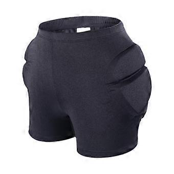 Protective Padded Shorts with Hip Pads compatible with Skating and Falling