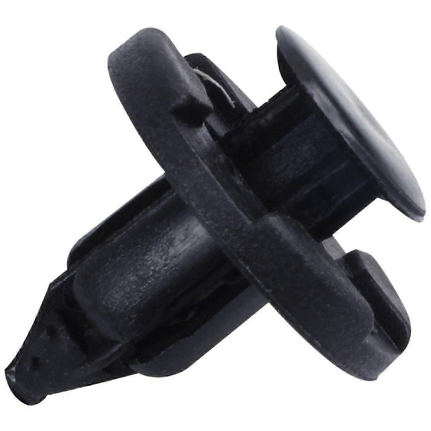 20 pcs Plastic Rivets compatible with Clip Screw Type Fastener, Black