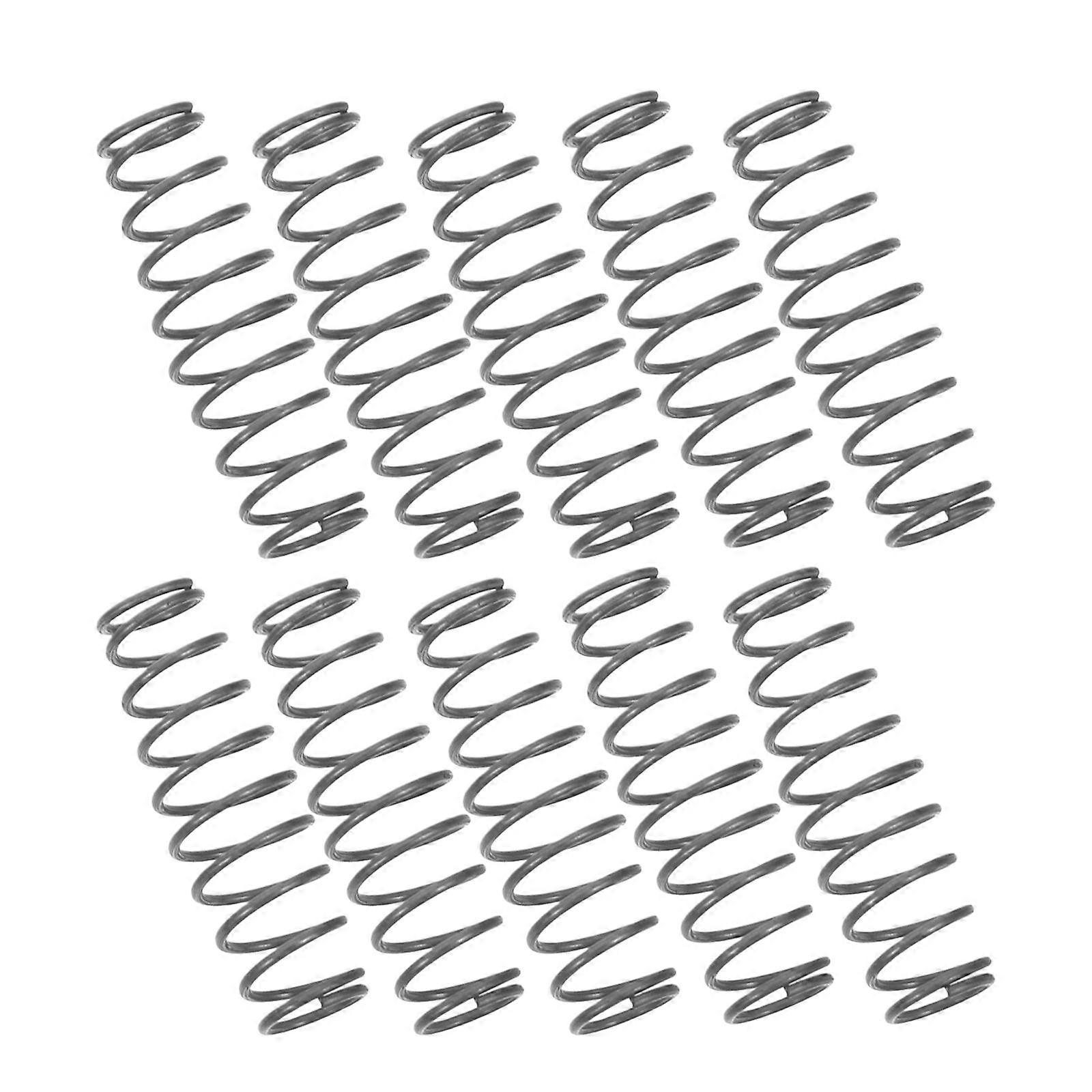 Black Steel Compression Springs for Pruning Shears Replacement 10Pcs