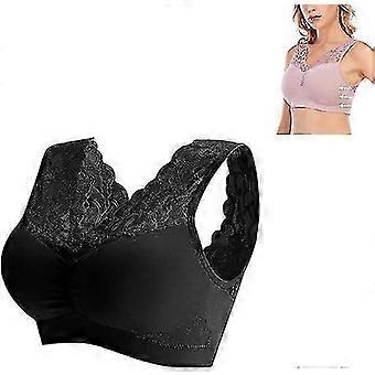 Anti-schlaffe Brüste BH, Nula BHs Anti Durchhängen, Plus Size Spitze atmungsaktiver Schlaf-Sport-BH Bügelloser Anti-Durchhänge-BH