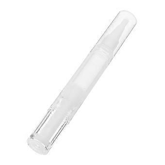 Transparante draaipennen, lege verpakking voor nageloliepen/kwastje voor cosmetisch gebruik, 5 ml.