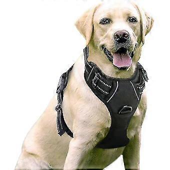 No-pull Dog Harness Padded Adjustable Pet Vest Harness For Large Dogs Training Or Walking-yu