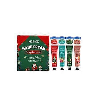 Die EELHOE Weihnachts-Handcreme und der Lippenbalsam pflegen und spenden Feuchtigkeit, reinigen und befeuchten sanft und glätten zarte Haut.