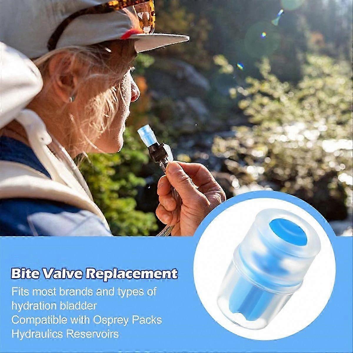 6pcs Replacement Bite Valve Sheath for Water Bladder Hydration Pack Silicone Nozzle