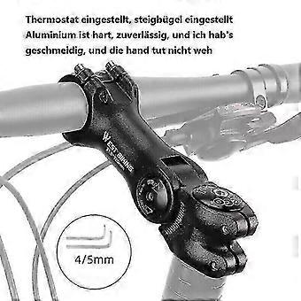 MTB Handlebar Riser ALU Stem Extension Adjustable compatible with Bicycle Bike 31.8mm