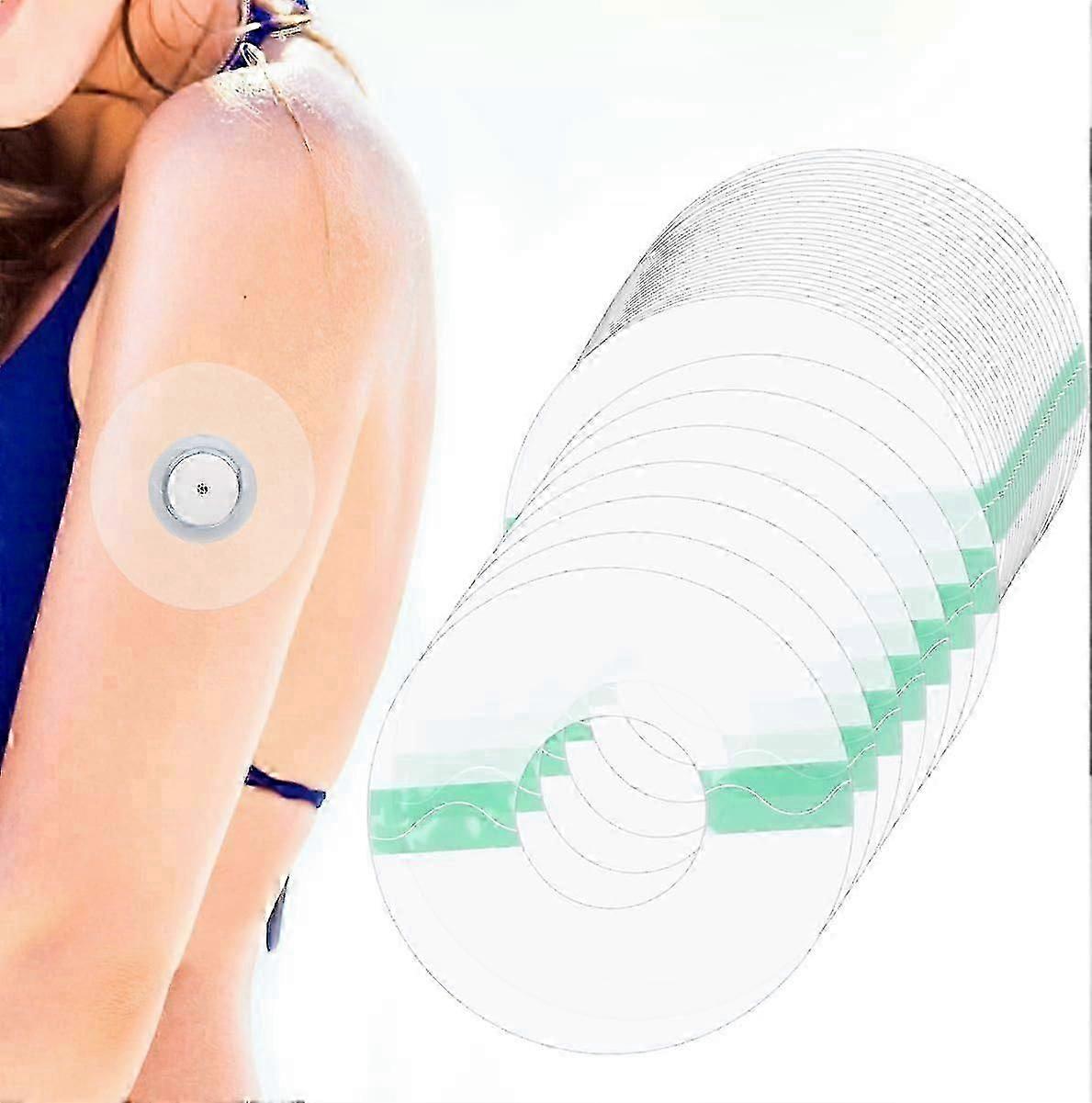 <b>60 Packs Freestyle Libre 2 Sensor Covers Waterproof2