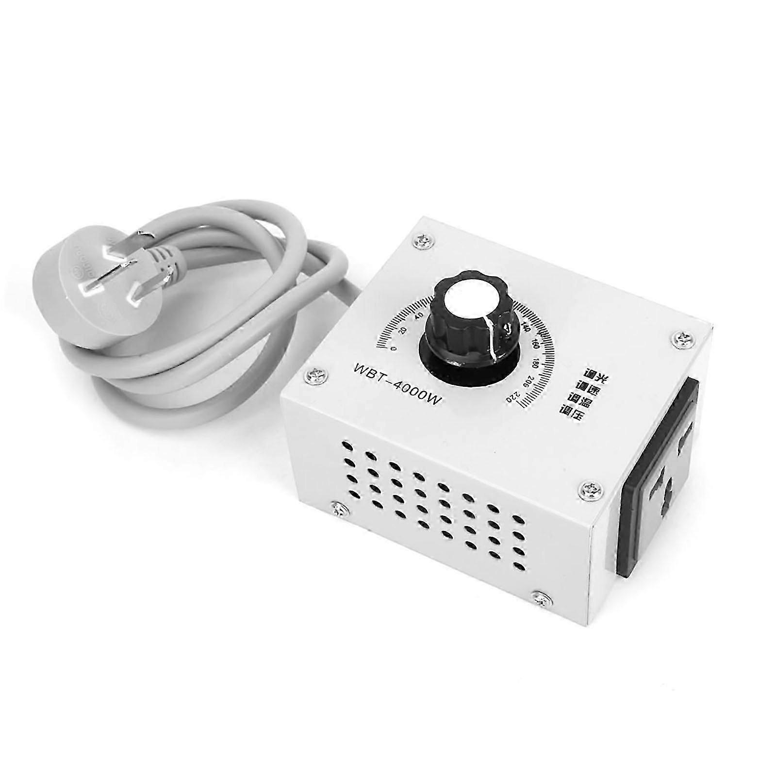 220VAC High Power Controller Motor Speed Dimmer Variable Voltage Controller AU Plug