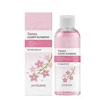 Tonico idratante al fiore di ciliegio con acqua essenziale che affina i pori, tonico viso idratante e illuminante.