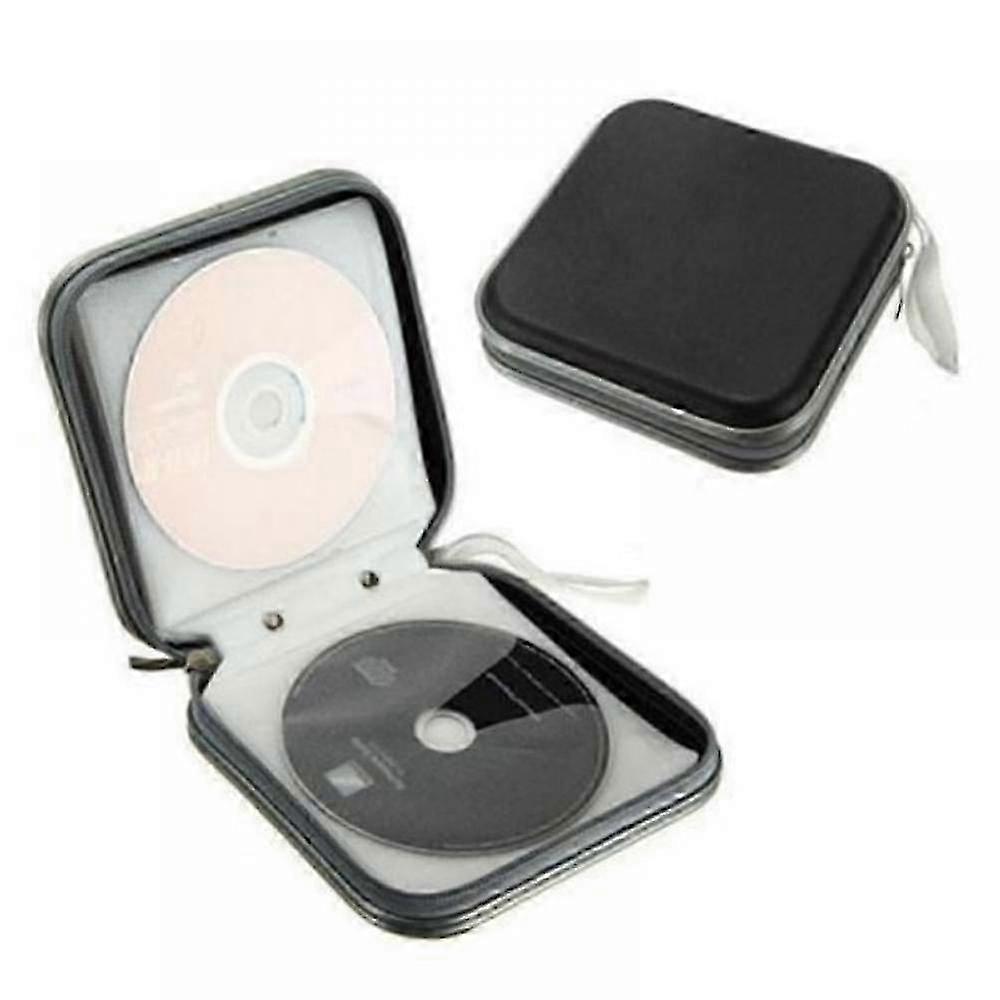 Slim 40-Slot CD DVD Storage Case