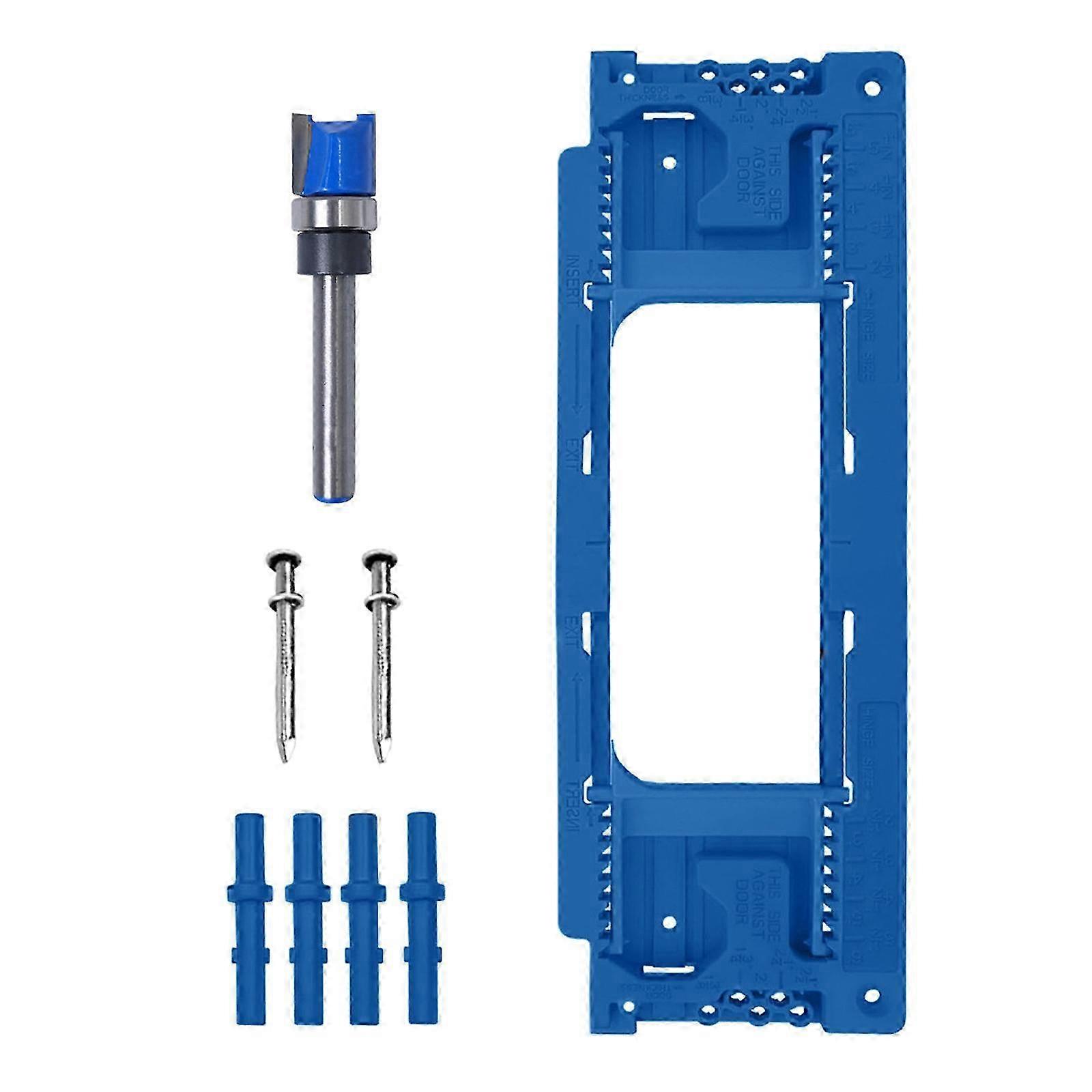 Precision Door Hinge Installation Jig Kit