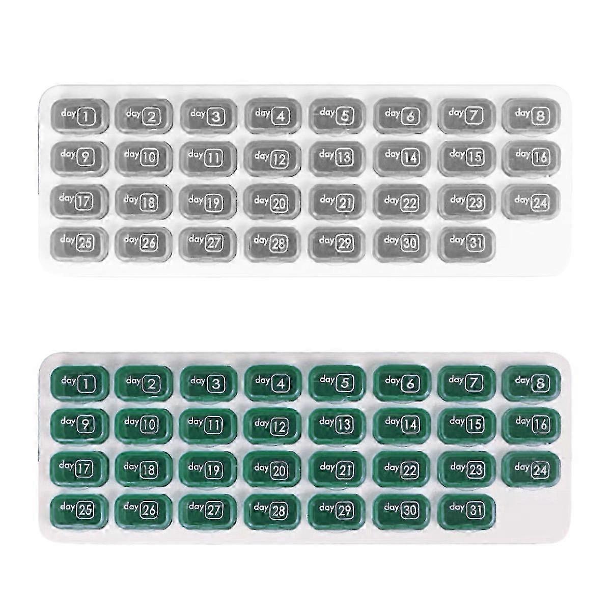31-Day Durable Pill Organizer