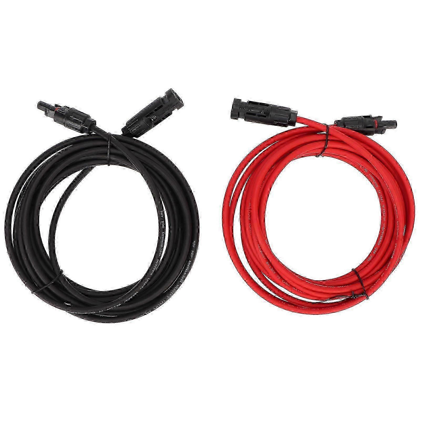 12AWG Solar Wire Pair 6M IP68