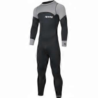 Men's Wetsuit, Quick-Dry, Sun Protection, 3mm Thickened Full torso, Long Sleeve
