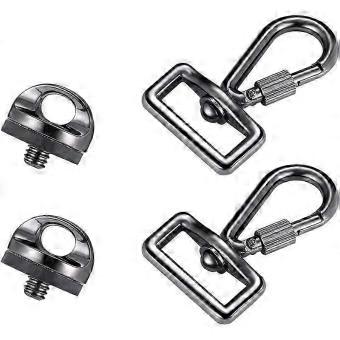 Quick Installation Metal Screws and SLR Camera Shoulder Strap Hook Set for Camera Neck Strap Accessories-bj