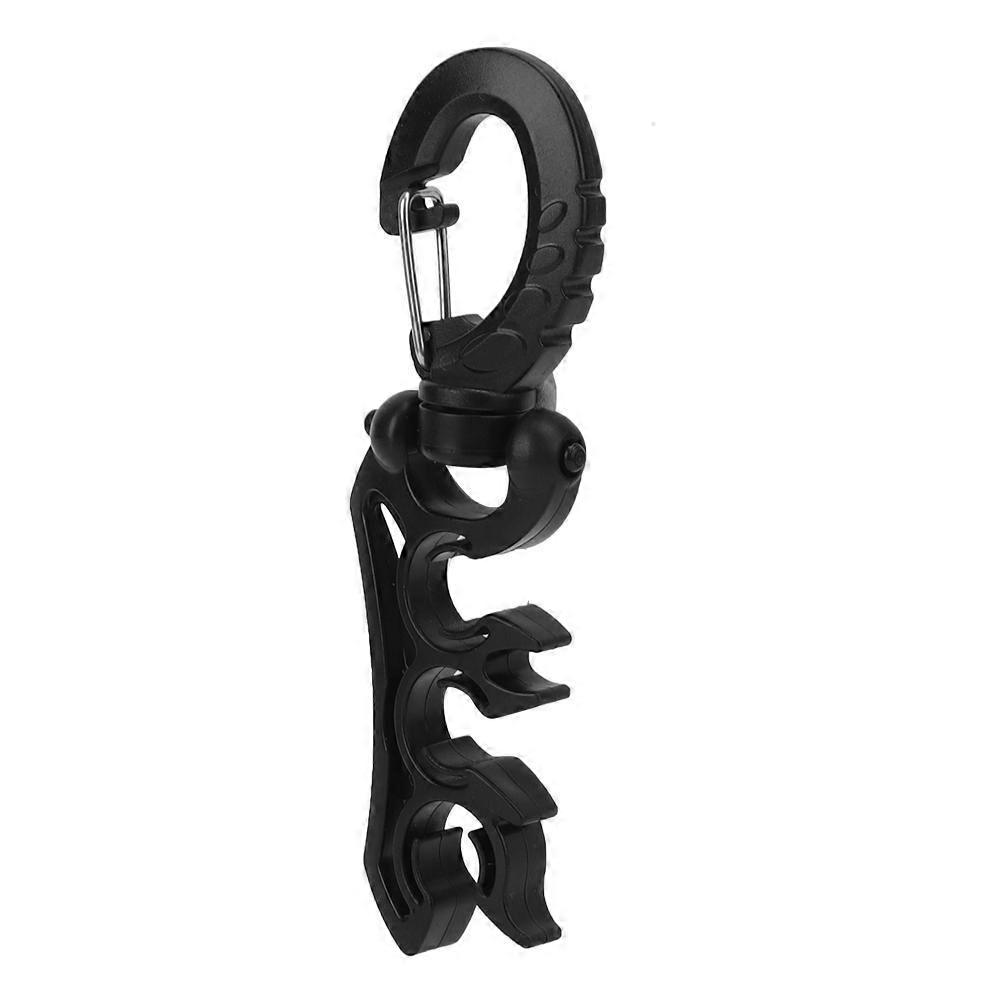 PVC Diving Second Head Quick Release Buckle BC Breathing Regulator Pipe Clip Fixed HookPipe Clip Hook