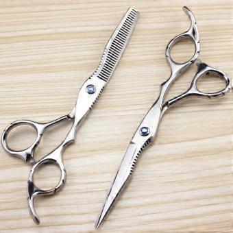 Professional 6 Inch Hair Cutting Scissors, Japanese 440C Steel Barber Shears with Ultra Sharp Blades