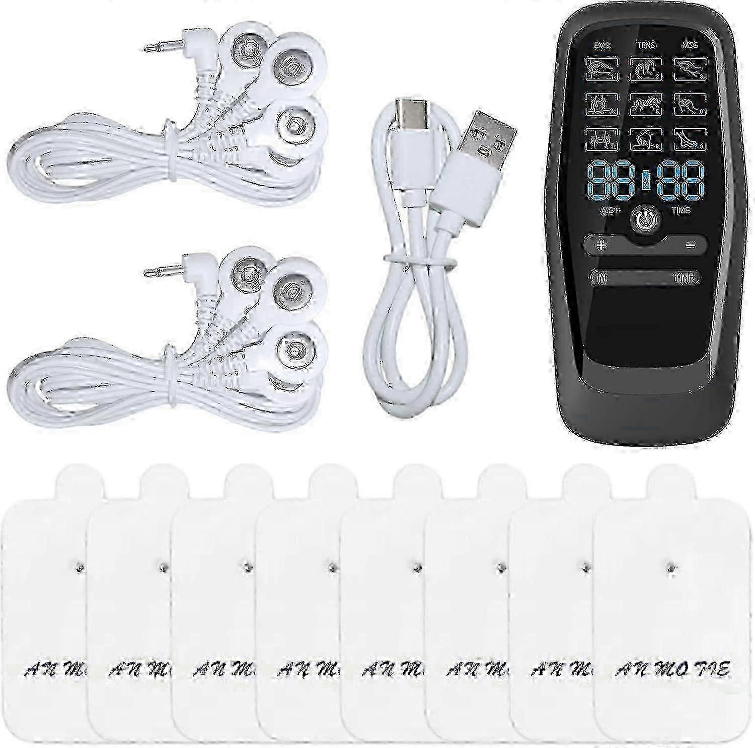 Dual-Channel 9-Mode TENS EMS Unit