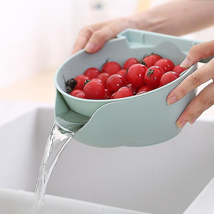 Party Fruit Tray Lazy Plates Fruit Basket Double Layer Storage Rack Artifact Storage Plate