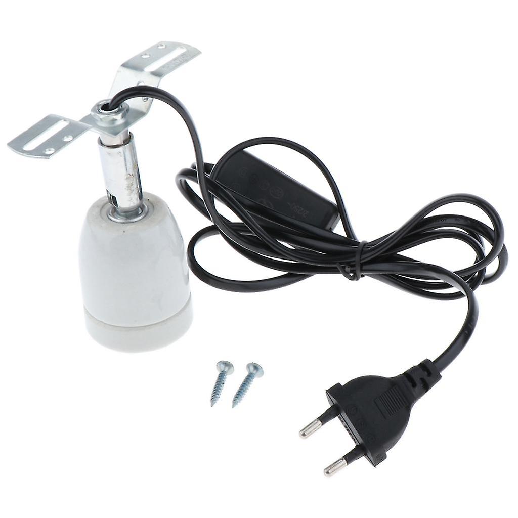 Lamp Fixture for Reptiles, Adjustable Turtle Habitat  Heat Lamps Holder