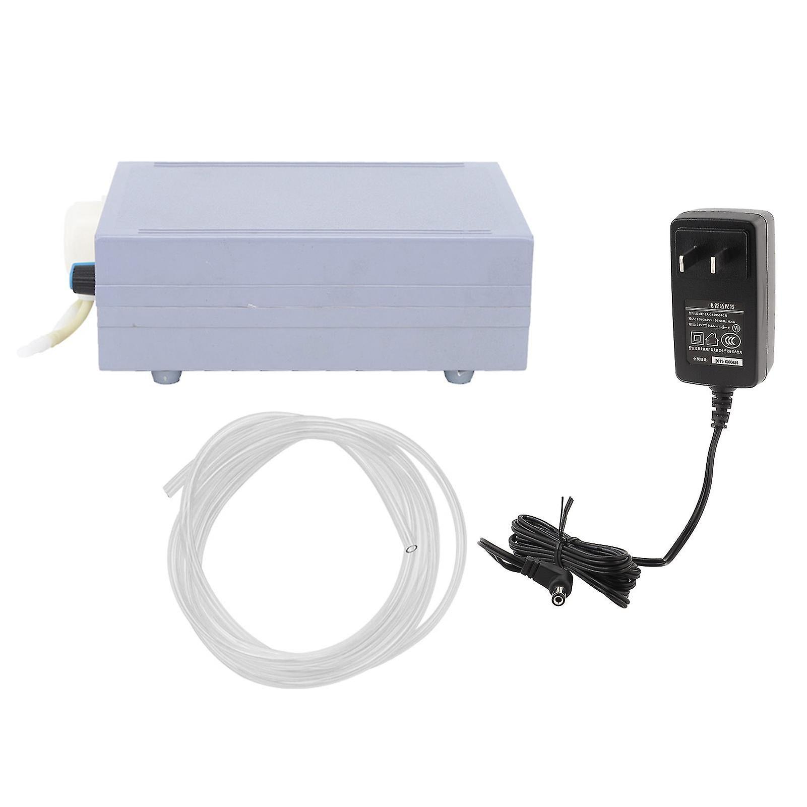 Peristaltic Liquid Pump Waterproof Adjustable Flowing For Laboratory Us Plug Ac100-240v