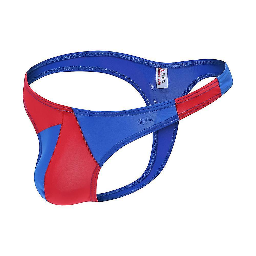 G-strings Mens Colorblock Thongs Sous-vêtements Slip