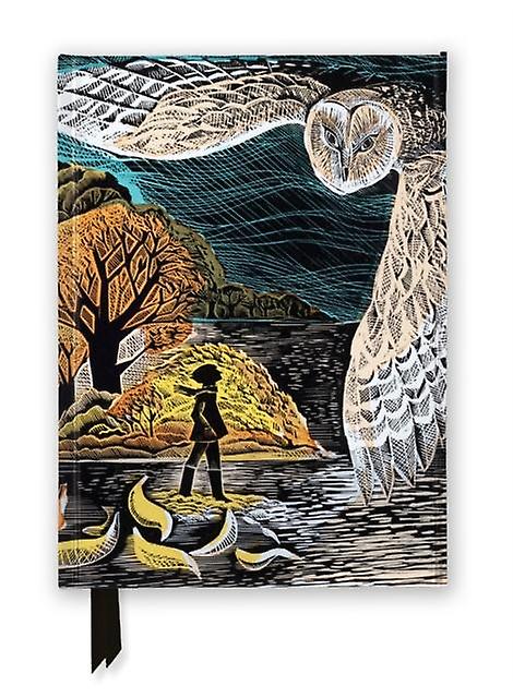 Angela Harding October Owl Foiled Journal - Flame Tree Notebooks - Flame Tree Publishing - Flame Tree Publishing - Notebook blank book