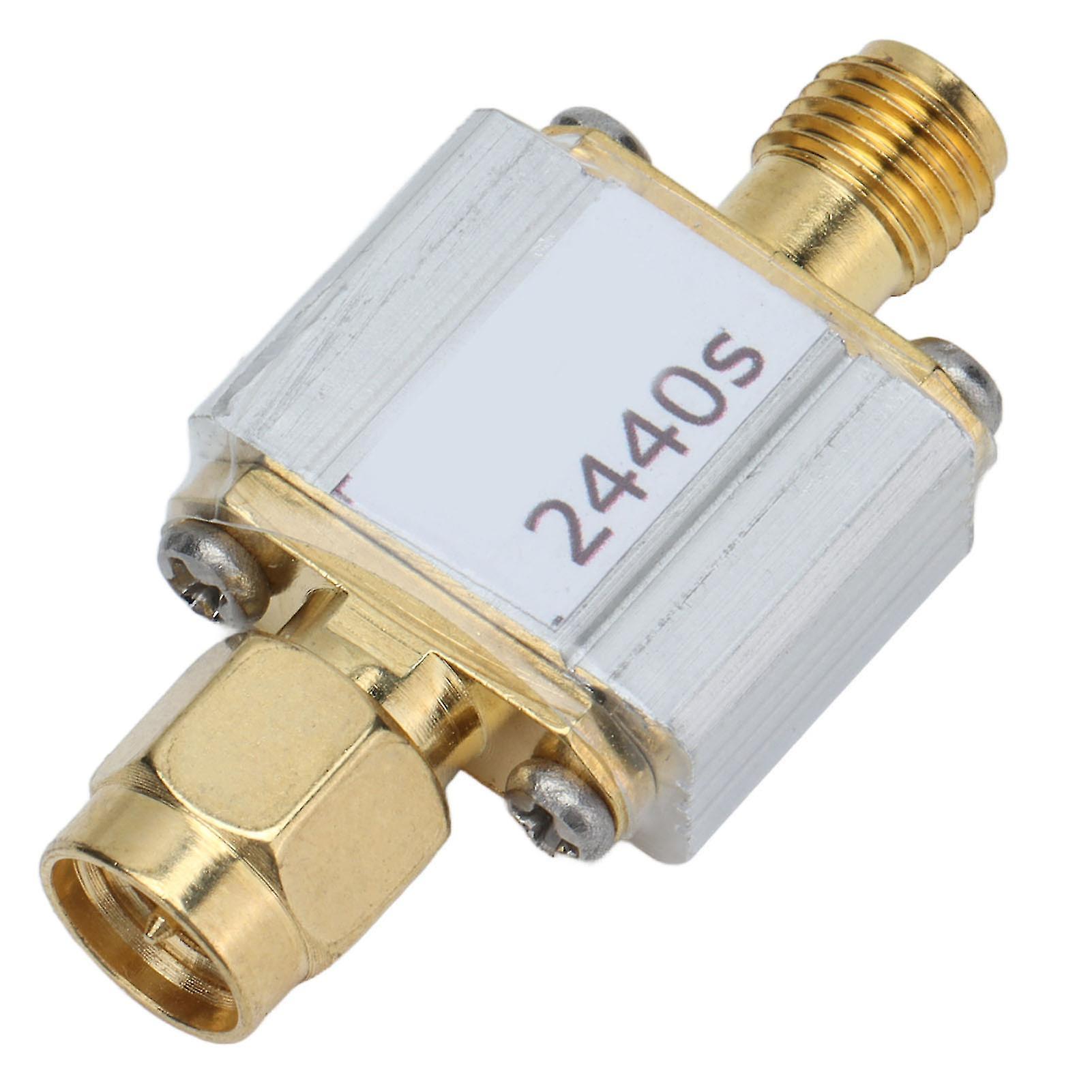 2.4G 2440MHz Bandpass Filter Metal SMA Filter Module for Zigbee WiFi Bluetooth FBP‑2440s