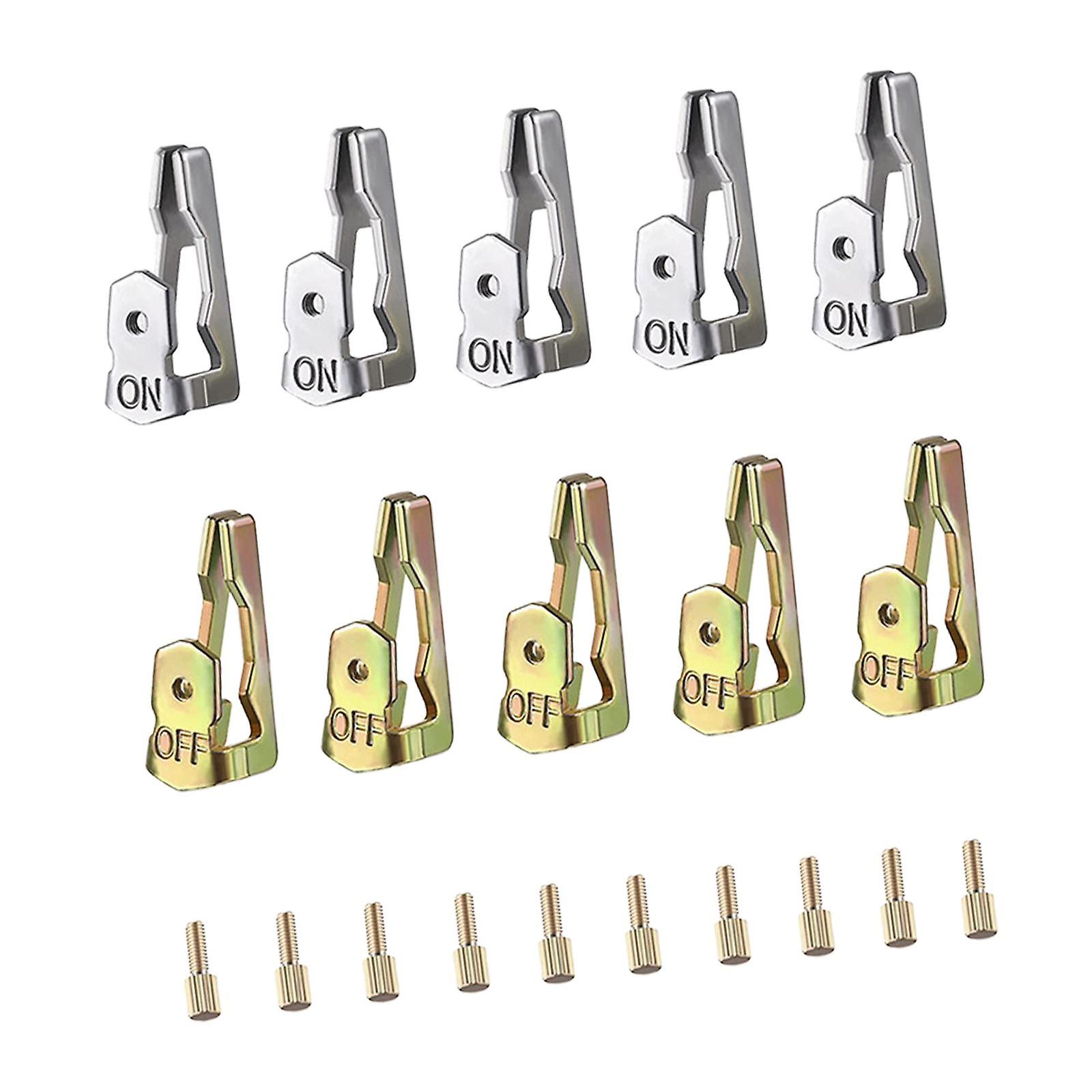 Timer Switch Kit 5 on and 5 Off 10 Screws Clock Dial Trippers timers Timer Parts