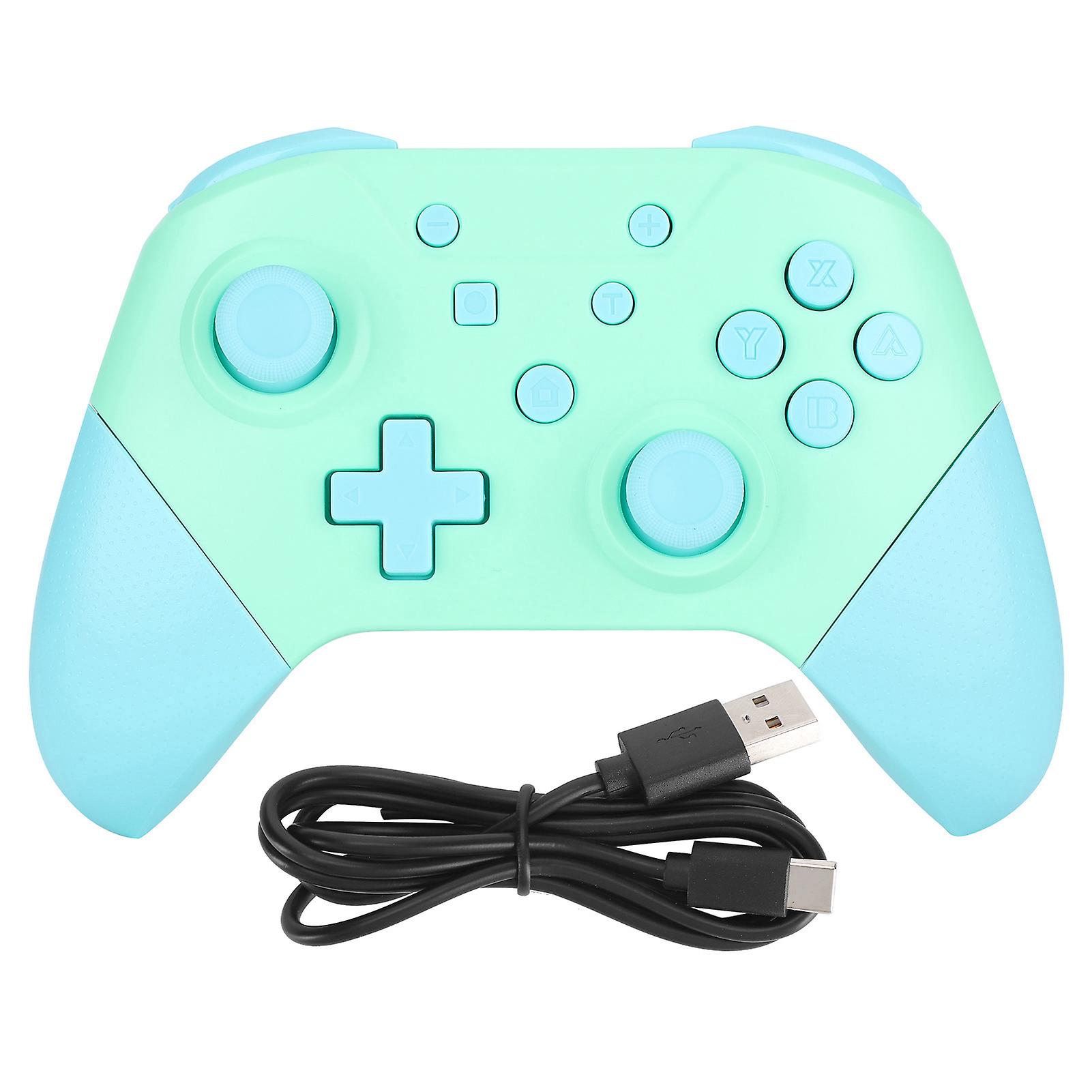 Nintendo Switch Pro Wireless Controller with NFC, 3D Joysticks, and Bluetooth (Vert Émeraude)