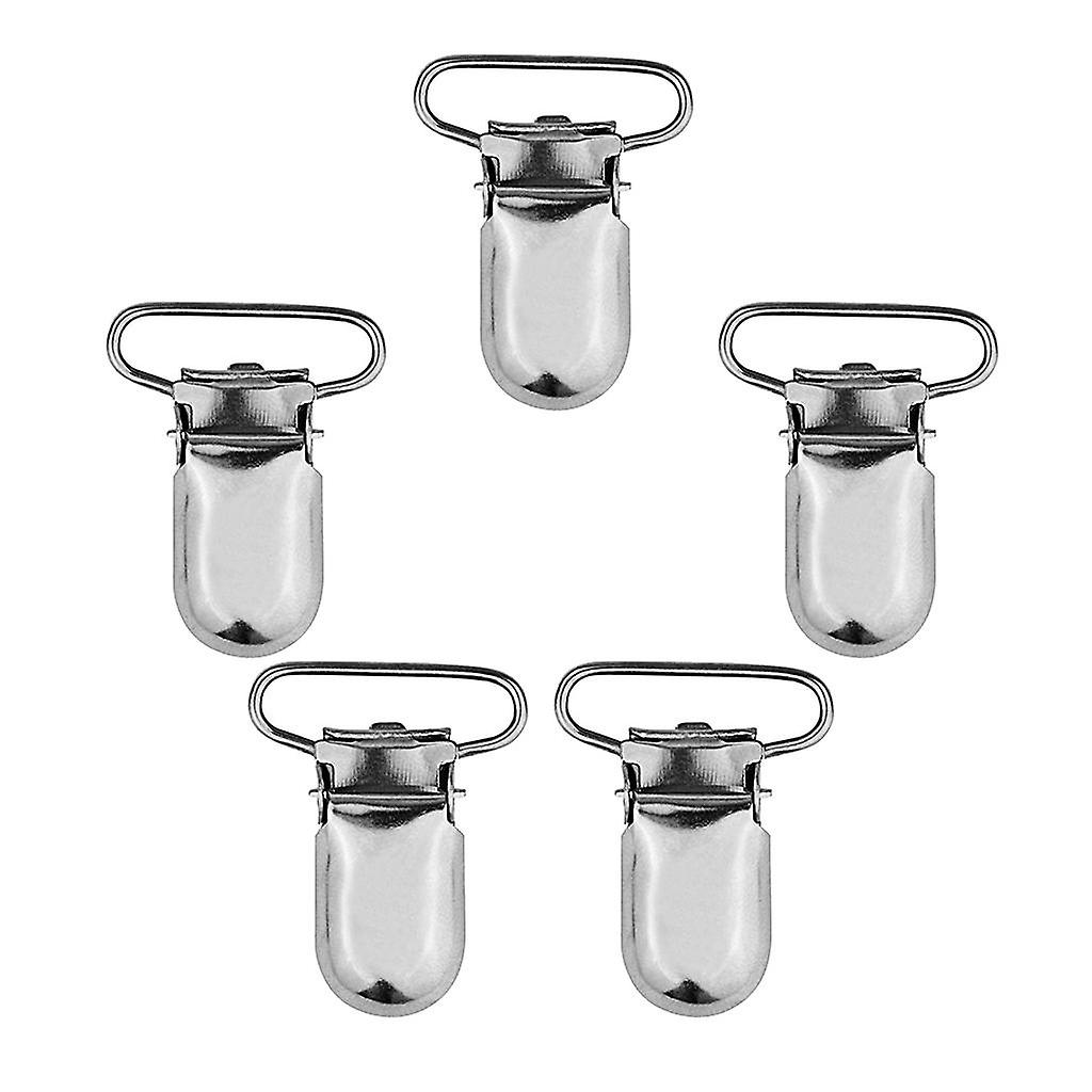 Pacifier Suspender Holder Clips Mitten Clips for Making Bib Clips 5 PCS