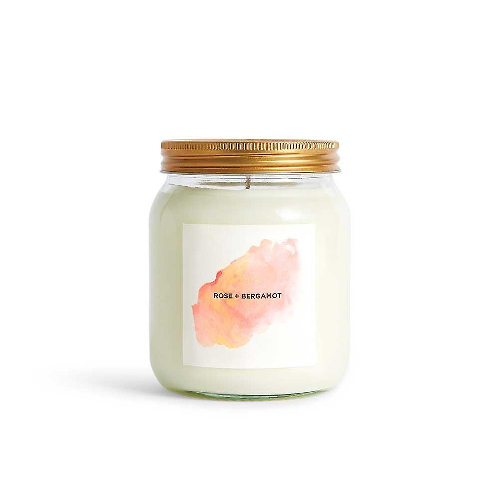 Floral - Rose & Bergamot Aromatherapy Candle