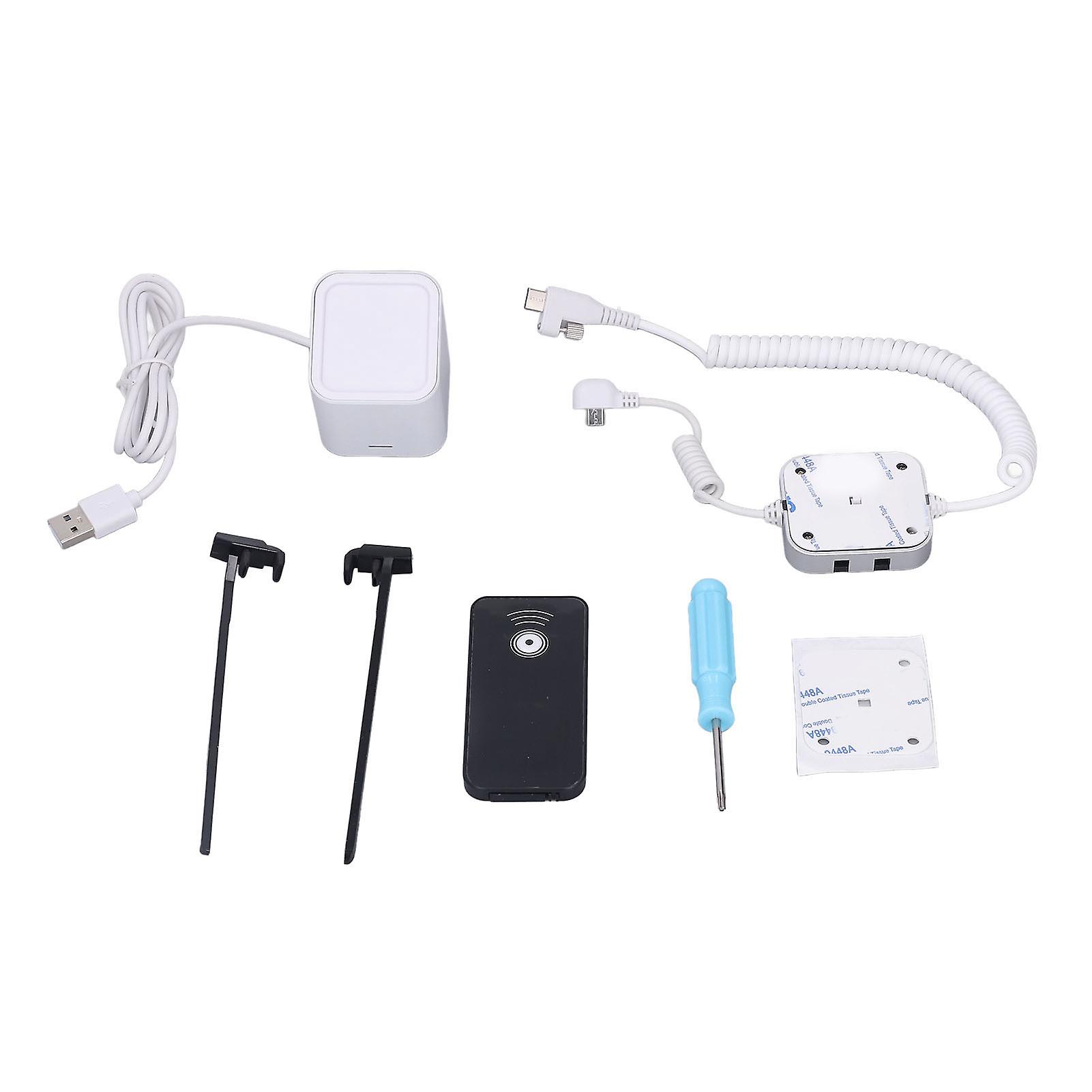 Anti-Theft Display Stand with Alarm & Charging - Secure, Adjustable, Remote Controlled