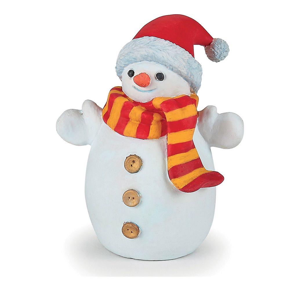 Papo the enchanted world snowman with a hat toy figure, 3 years or above, white