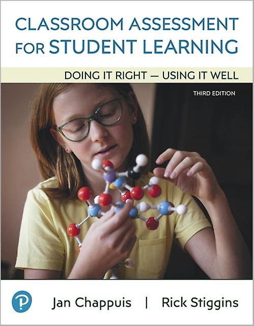Classroom Assessment For Student Learning by Jan Chappuis Paperback Book