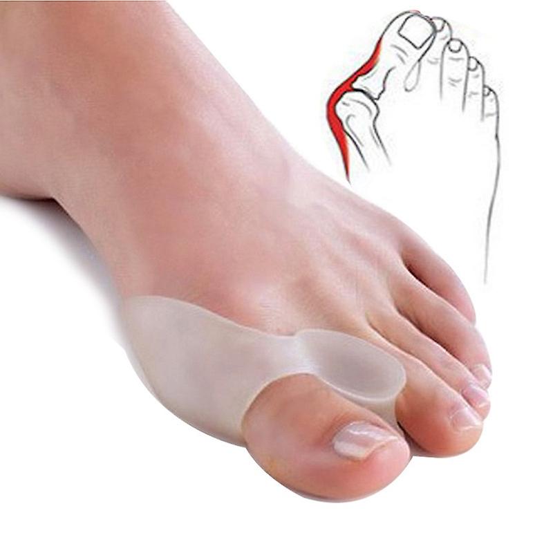 5Pairs Gel Bunion Corrector Toe Protectors Straightener Separators Toe Spreader