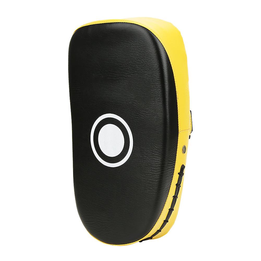 Sanda Practicing Target Kick Boxing Arc Training Shield Target Pad Sanda Taekwondo Practicing Equipment for Adult Teenageryellow