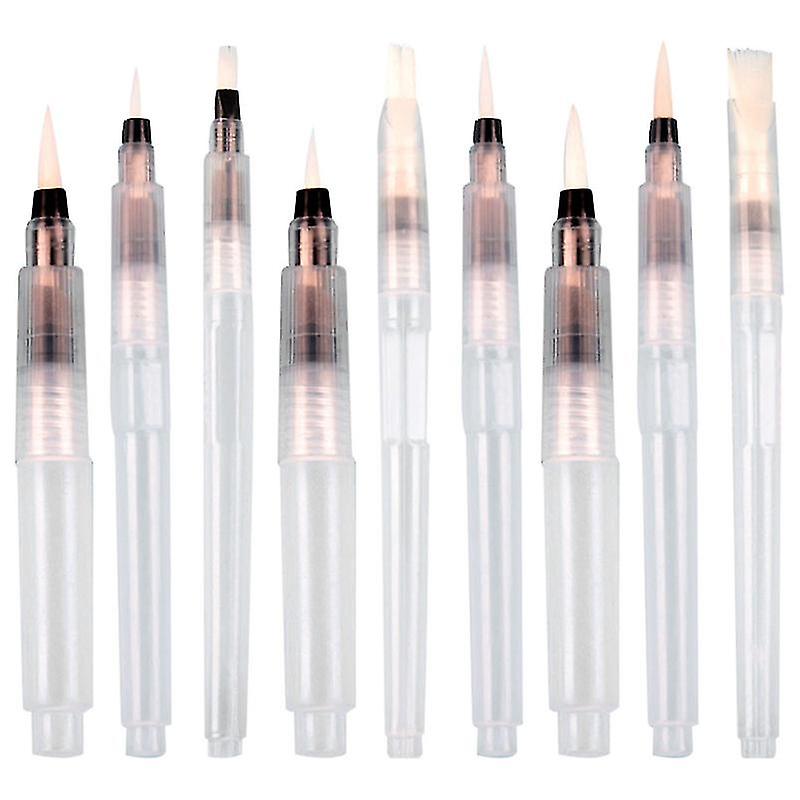 9pcs Water Color Brush Pens