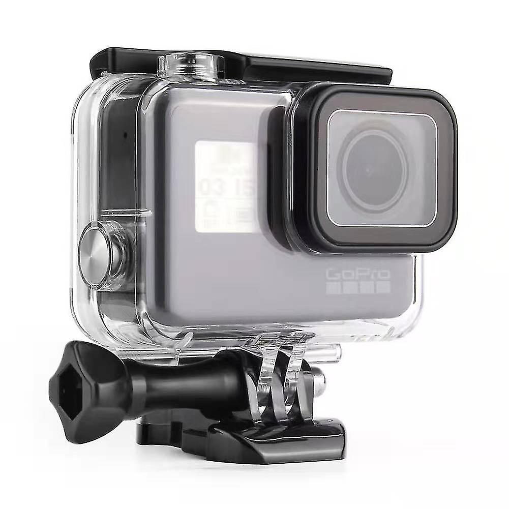 Waterproof Housing Case For Gopro Hero7/6/5 Black, Underwater Dive Case Shell