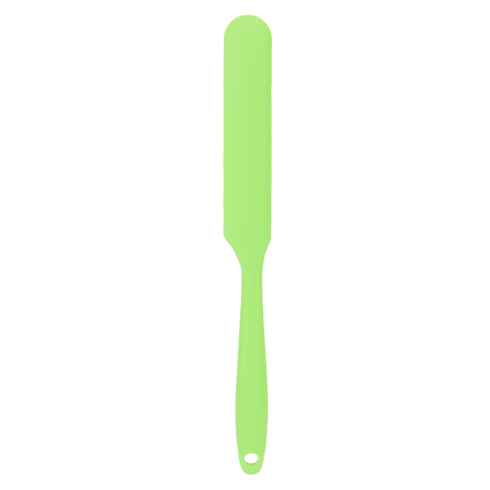 Reusable Silicone Wax Spatula, Waxing Applicator, Scraper for Home Salon Wax Warmer, Green