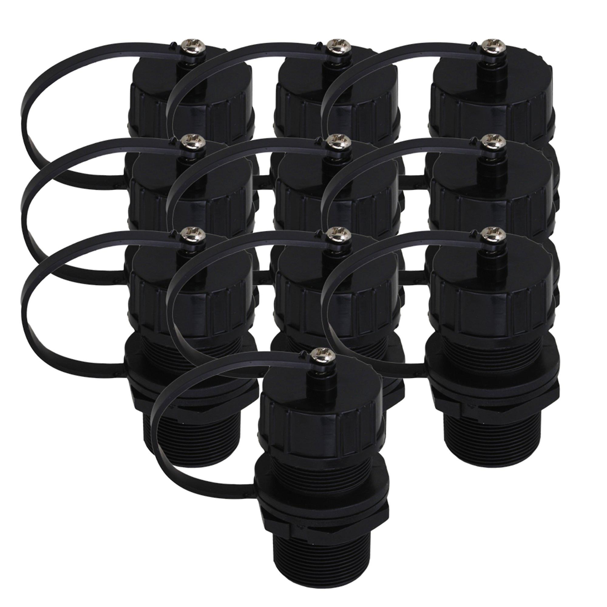 10pcs M20 Thread RJ-45 Ethernet LAN Outdoor Connector for 1 Cable