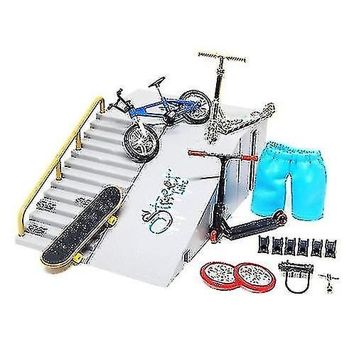 Großes Griffbrett Set Rampe Scooter Board
