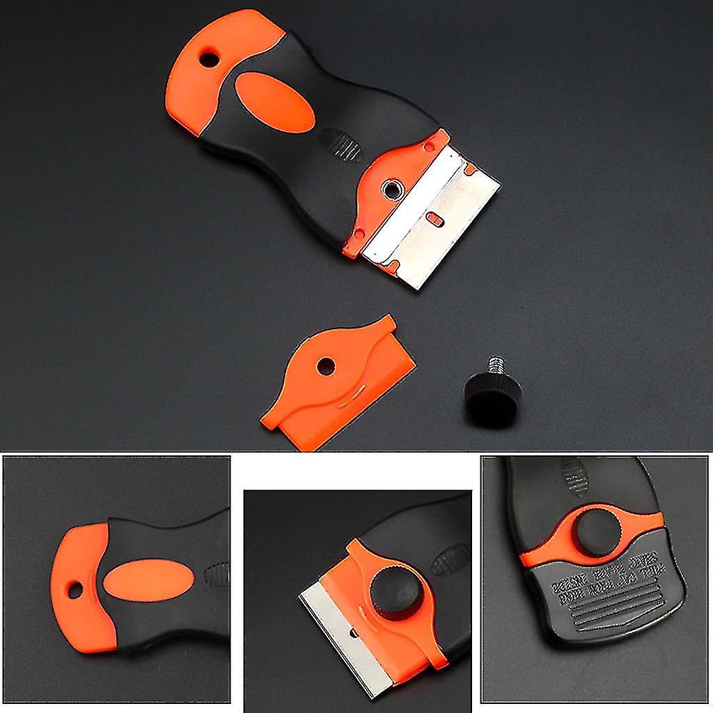 Plastic Handle For Razor Scraper Ceramic Glass Oven Window Tinting Tool 1.57" Bl