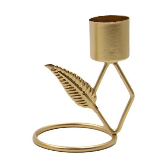 Chic Candle Container Heat Resistant Iron Elegant