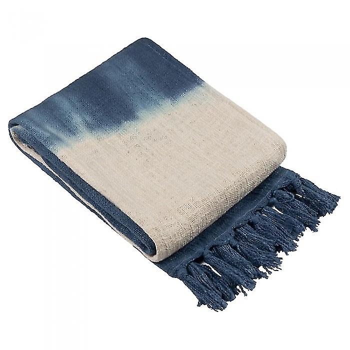 Furn Mizu Dip Dye Tassel Throw