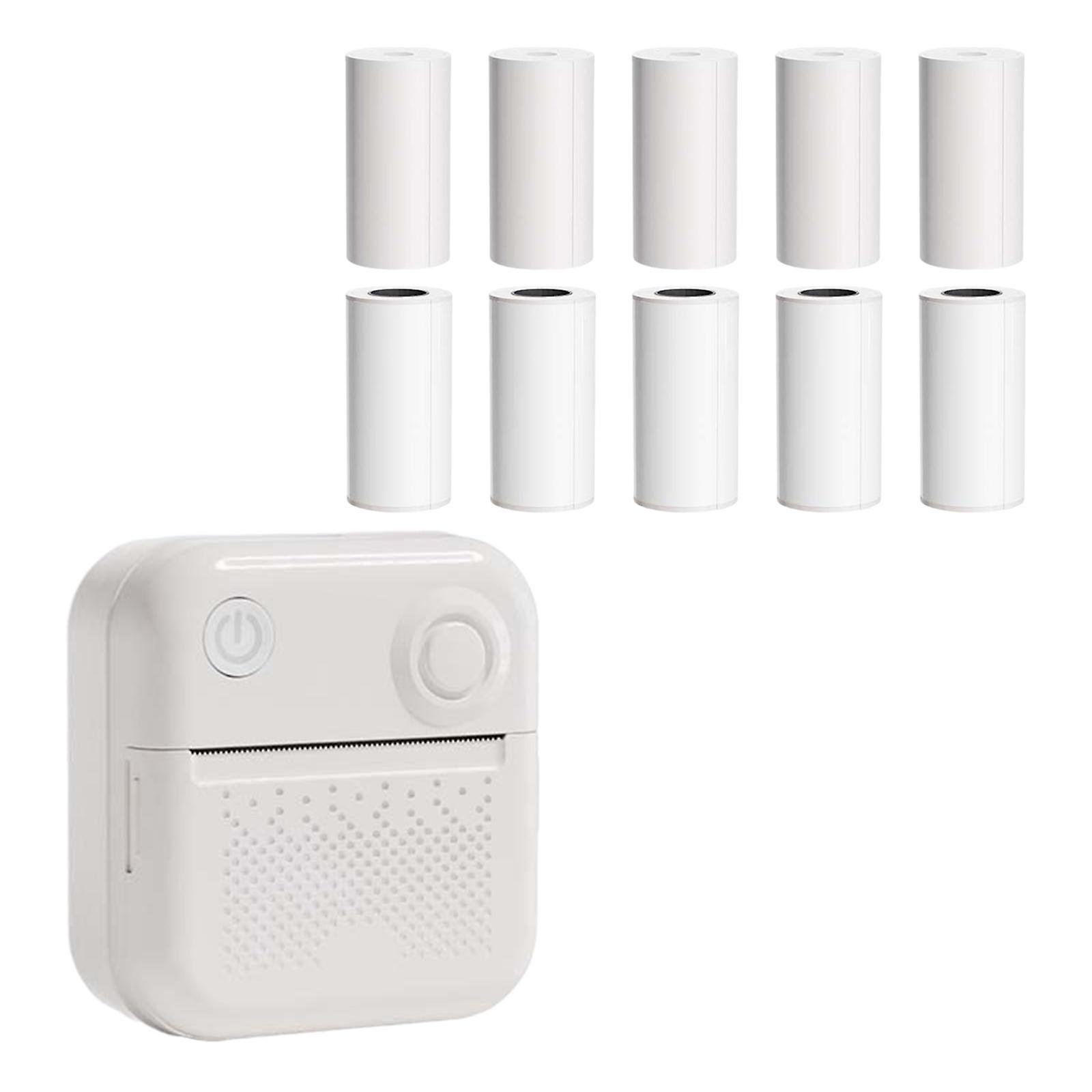 Mini Thermal Label Printer Pocket Handheld for Small Business Office Storage