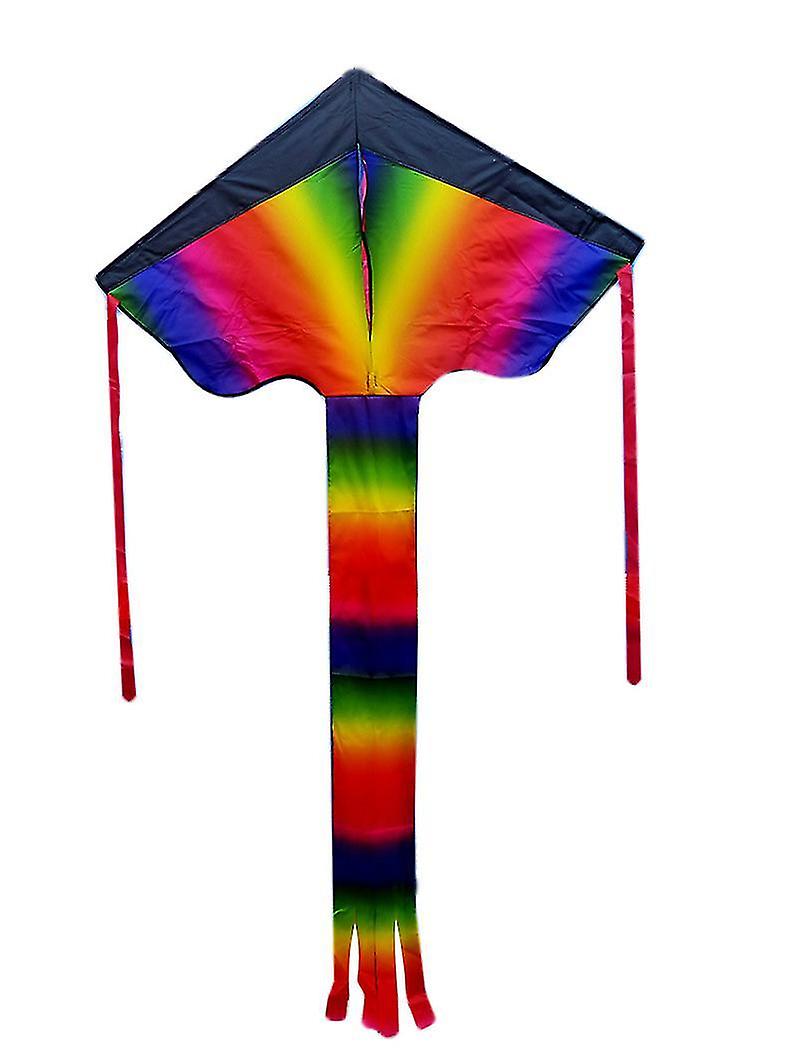 Large Rainbow Delta Kite Easy To Assemblelaunch X813