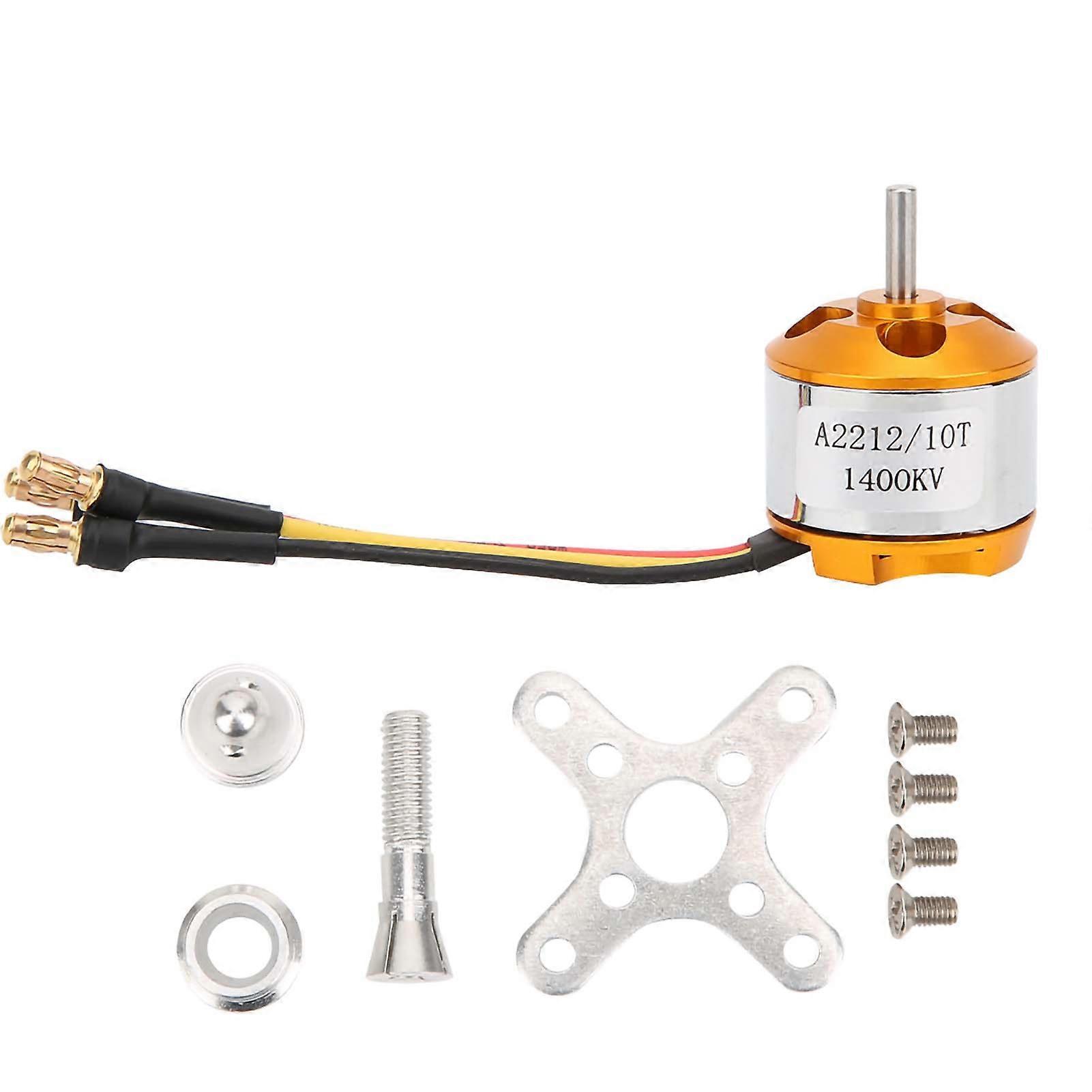 A2212 Outrunner Brushless Motor 1400KV High Power RC Quadcopter Motor Parts Durable Efficient Performance