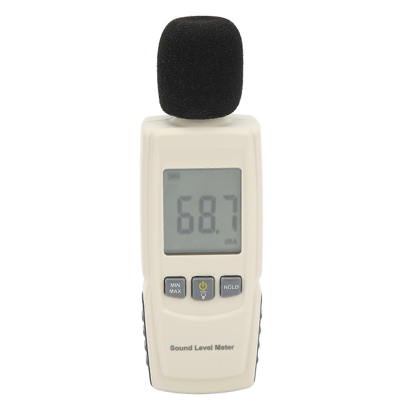 For Decibel Meter Upgraded High Accuracy ABS Sound Level Meter Noise Detecto Portable SPL Instrument