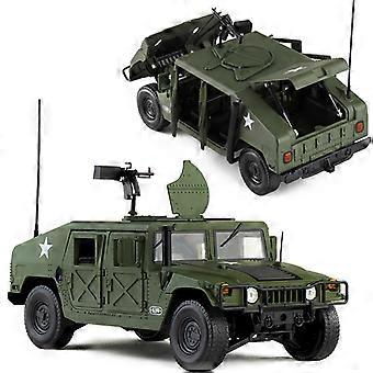 1:18 Hummer H1 Alloy Military Explosion Proof Car Model Diecasts